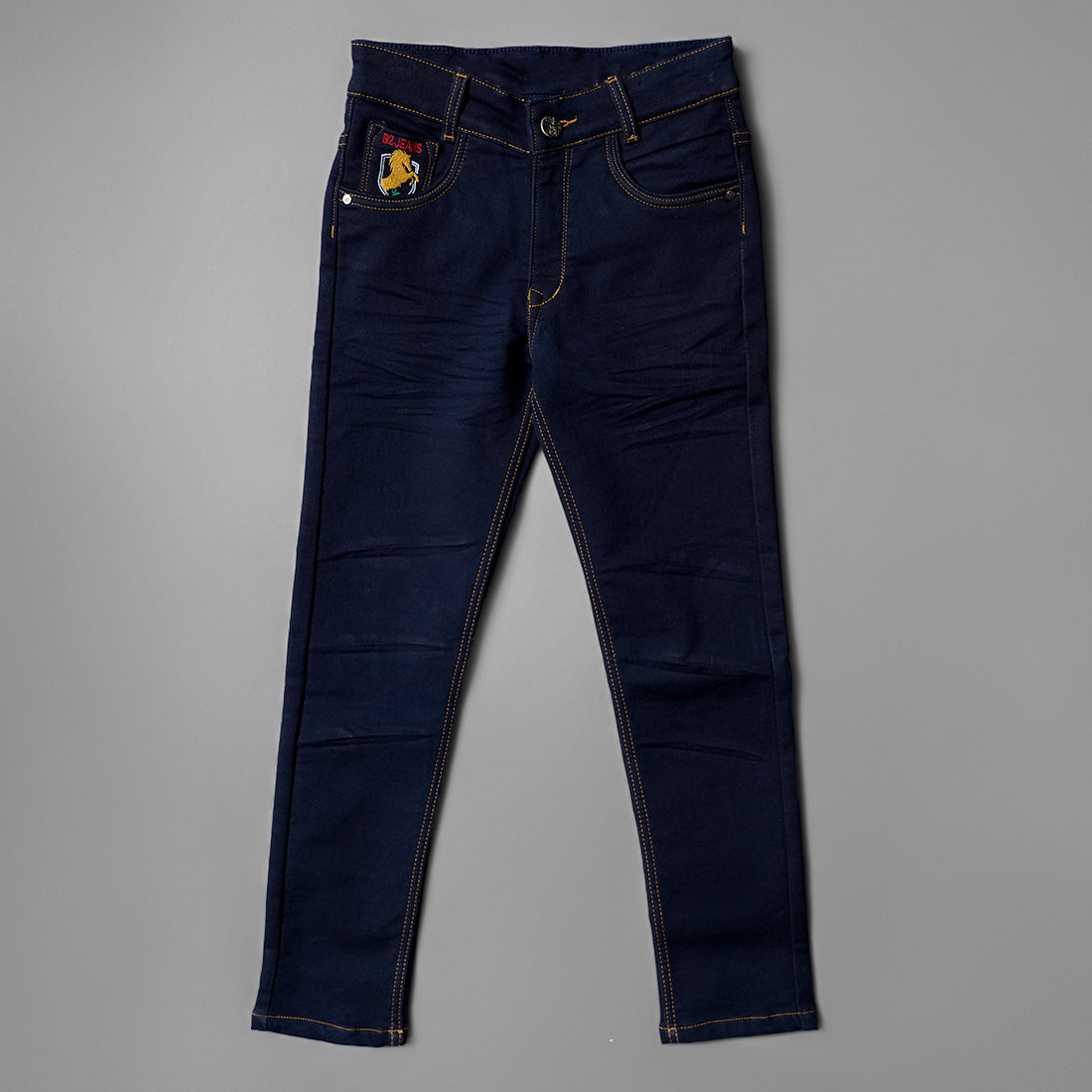 Buy Boys Slim Fit Cotton Jeans , Grey Online at 63% OFF | Cub McPaws